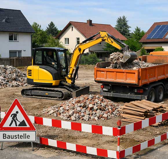 Abrissarbeiten: Sicherheit & Entsorgung
