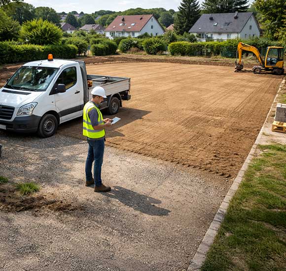 Gelände begradigen: Stabilität und Sicherheit