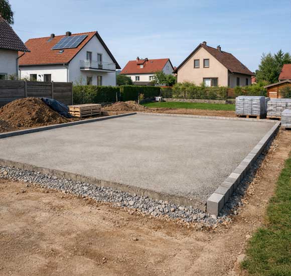 Unterbau Arbeiten: Ablauf der Arbeiten​